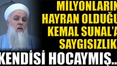 “HOCA” olduğu iddia edilen bir şahıs Kemal Sunal için “Her filminde İslam’a saldırmıştır” dedi