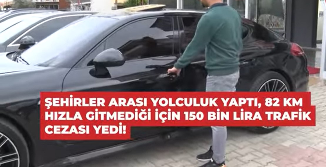 Antalya’dan Afyonkarahisar’a giden araç sürücüsü 150 bin lira ceza yedi!