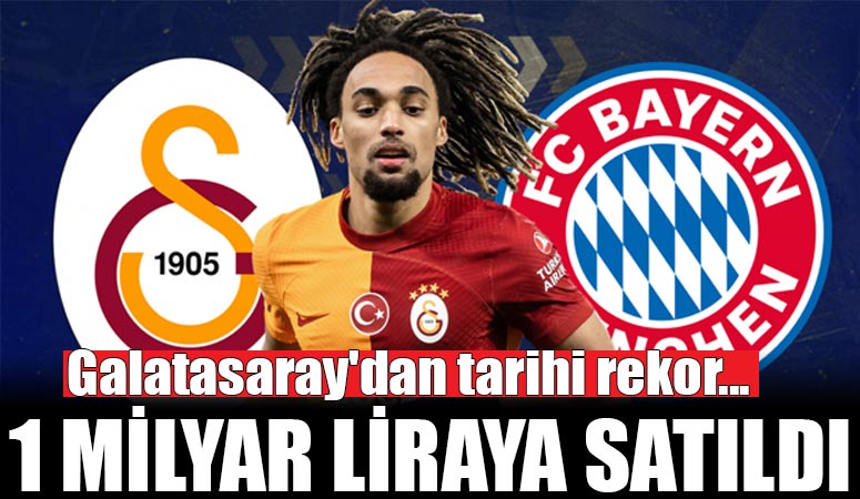 Galatasaray tarihi yazmaya devam ediyor: Sacha Boey 1 milyar liraya satıldı!
