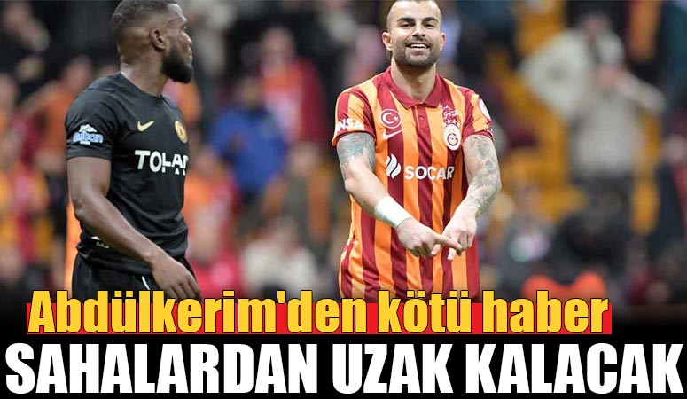 Trabzonspor maçında sakatlanan Galatasaraylı