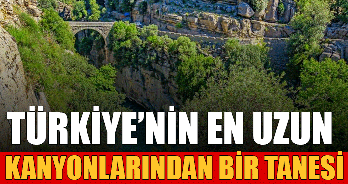 Türkiye’nin en uzun kanyonlarından biri olan Köprülü Kanyon’un Antalya’da olduğunu biliyor muydunuz ?