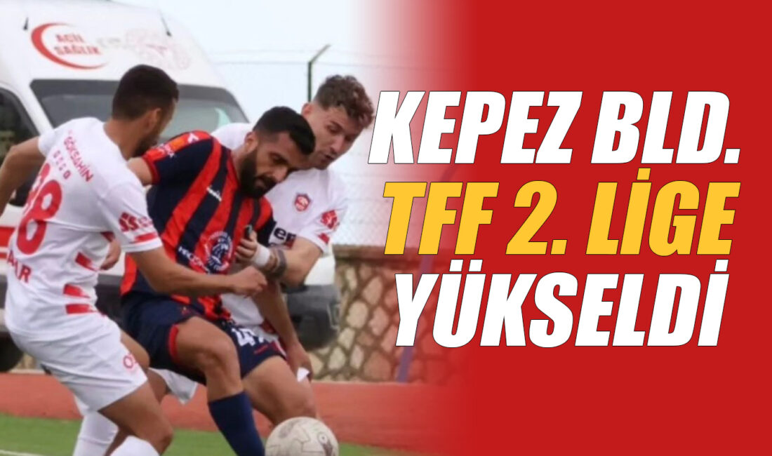 Kepez Belediyespor TFF 2. Lige yükseldi!